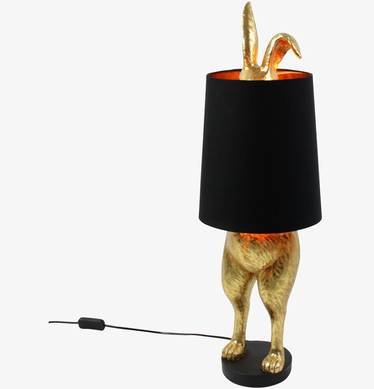 Lampa Hiding Bunny Guld/Svart från Werner Voss, unik design