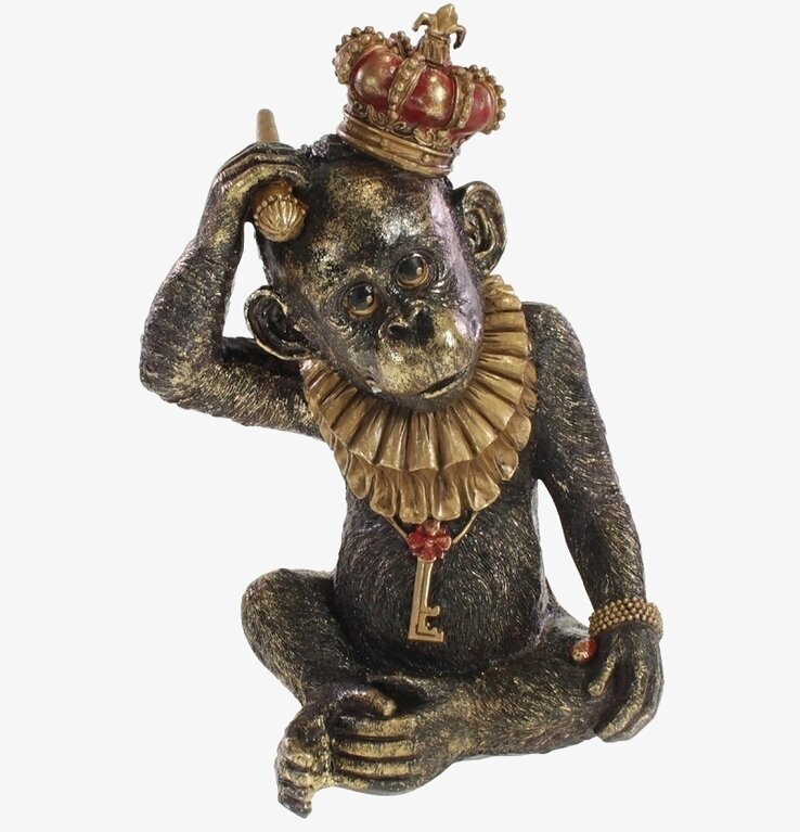 Figurin Prince Pongo från Werner Voss med kungliga attribut