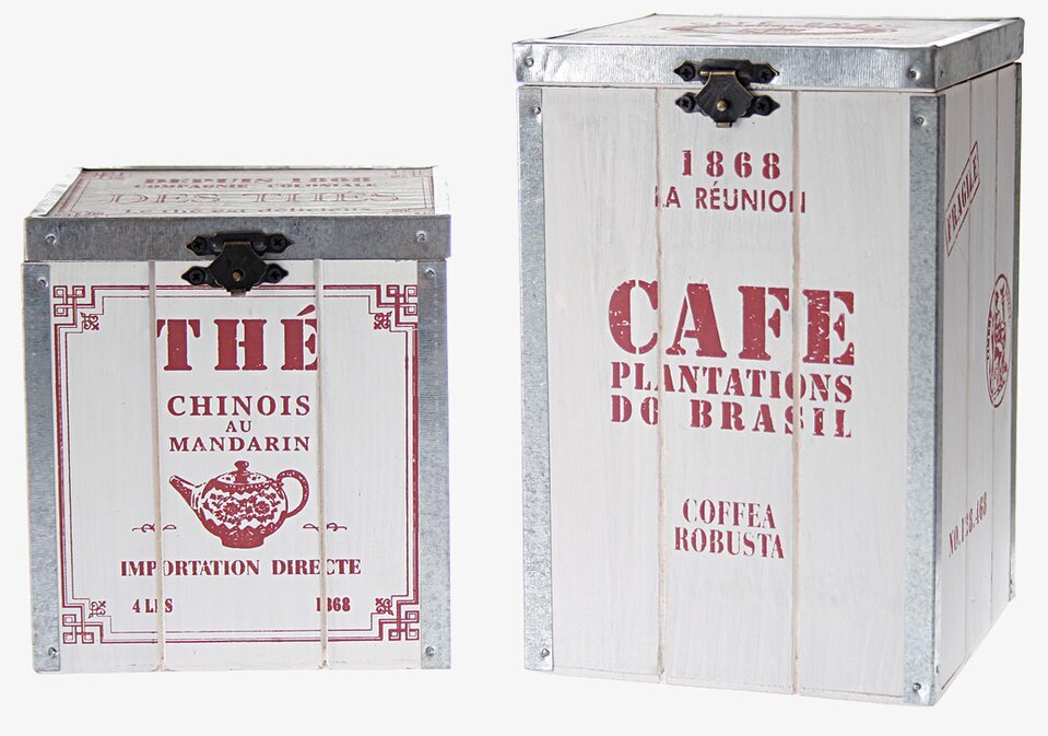 Burk Vintage Thé från By ON med nostalgisk vintage design