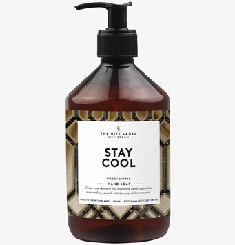 Handtvål Men - Stay Cool från The Gift Label i pumpflaska