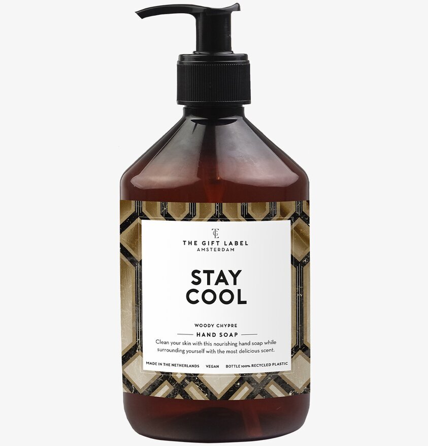 Handtvål Men - Stay Cool från The Gift Label i pumpflaska