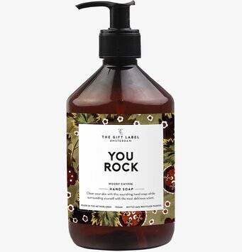Handtvål Men - You Rock från The Gift Label i brun flaska