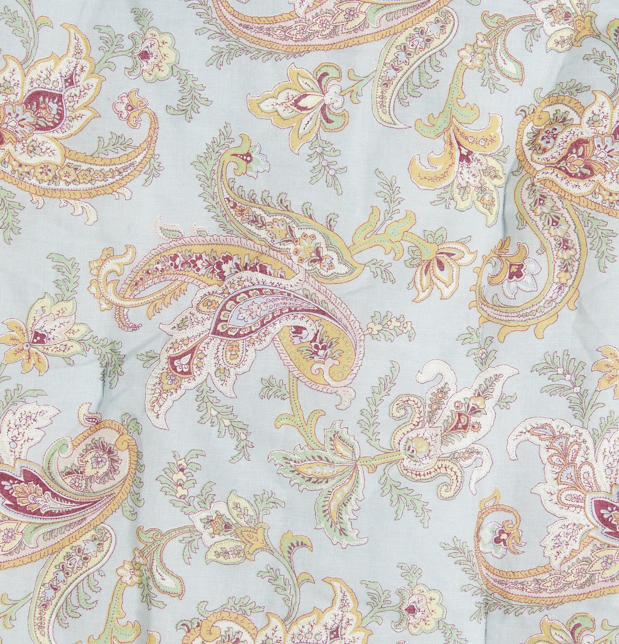 Madrass Ljusblå Paisley från IB Laursen med paisleymönster