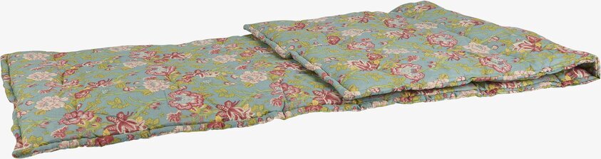 Madrass Petrol Blommor från IB Laursen med blommönster