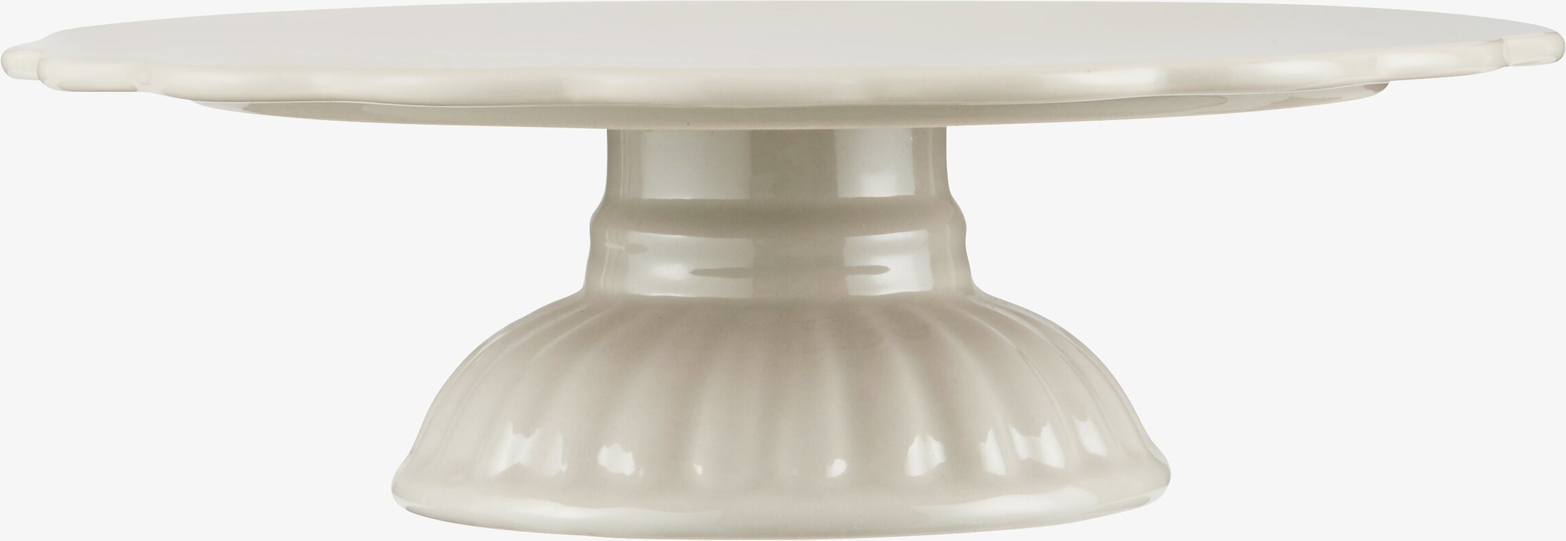 Tårtfat Mynte Latte från IB Laursen i elegant keramik