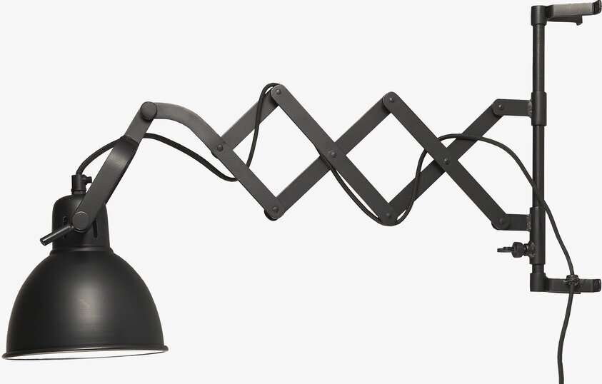 Vägglampa Harmonica Svart från IB Laursen i industridesign