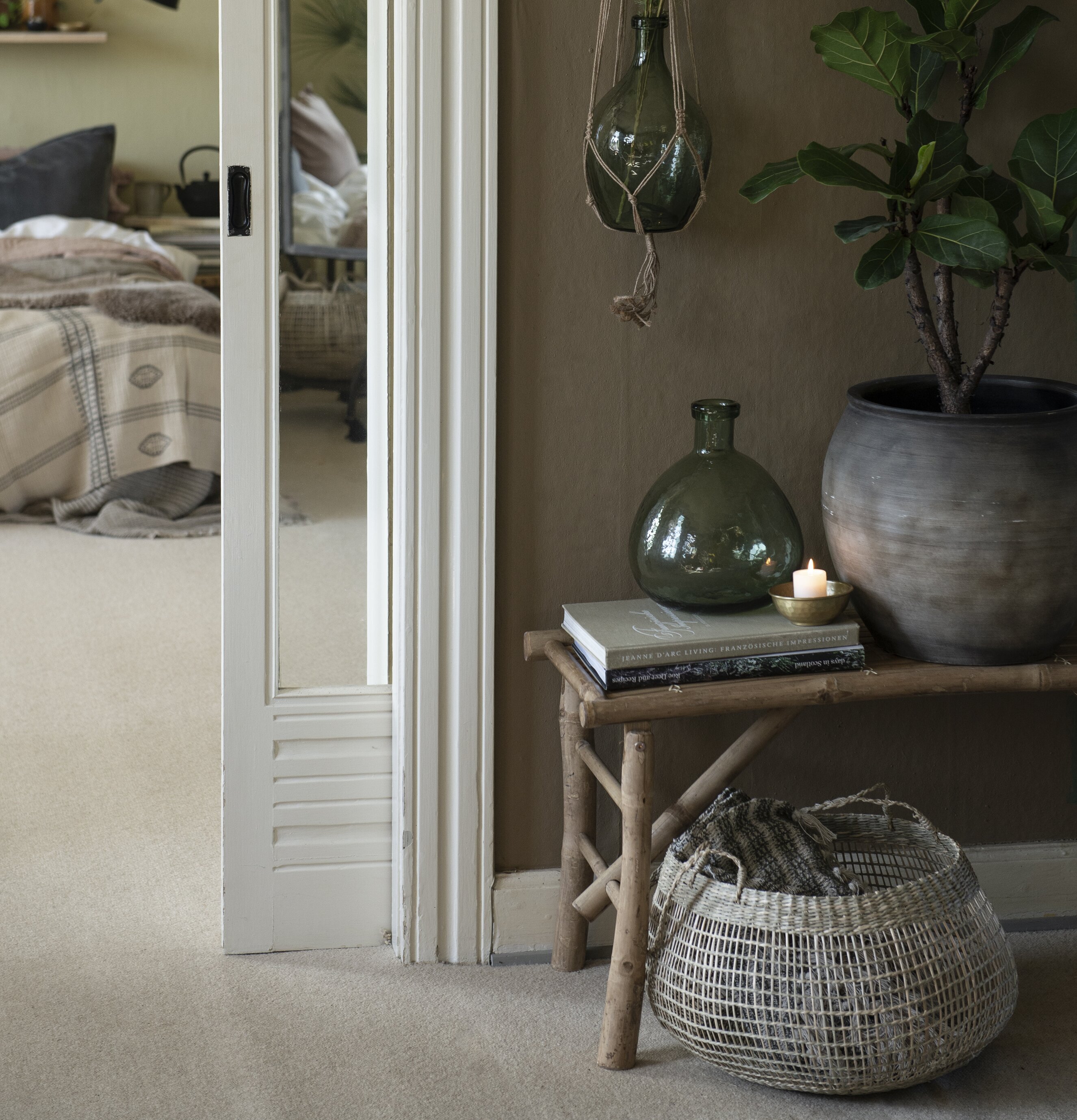 Korg Rund Set/3 från IB Laursen i harmonisk hemmiljö