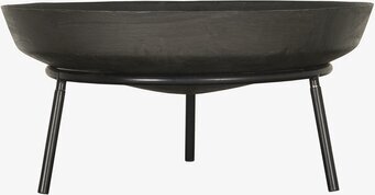 Eldfat/Stativ Svart från IB Laursen på vit bakgrund