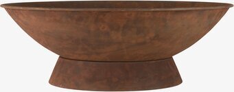 Eldfat Fot Rost från IB Laursen med robust, rostig design