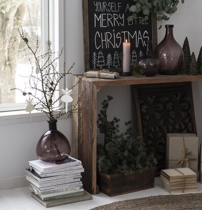 Glasvas Ballong Malva IB Laursen Vaser