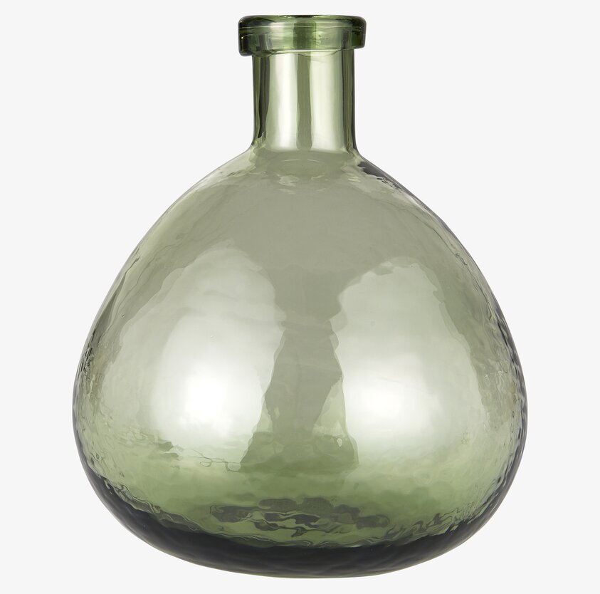 Glasvas Ballong Grön från IB Laursen med unik ballongform