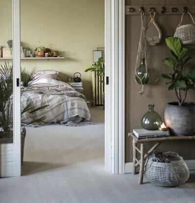 Glasvas Ballong Grön IB Laursen Vaser