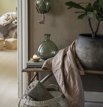 Glasvas Ballong Grön IB Laursen Vaser