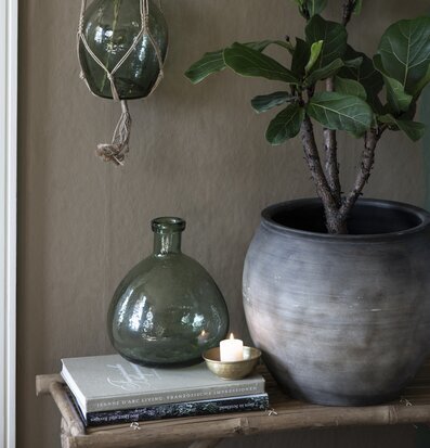 Glasvas Ballong Grön IB Laursen Vaser