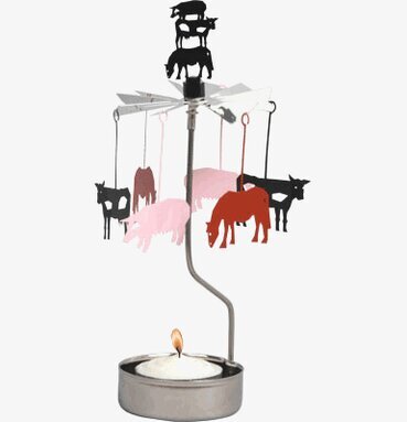 Änglaspel Bondgård från Pluto Produkter med roterande djur