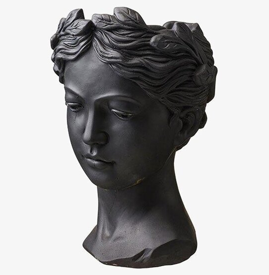 Kruka Lady Large från Wikholm Form med kvinnohuvuddesign