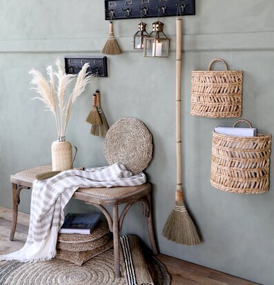 Fleur Pampagräs Creme från Chic Antique i rustik miljö