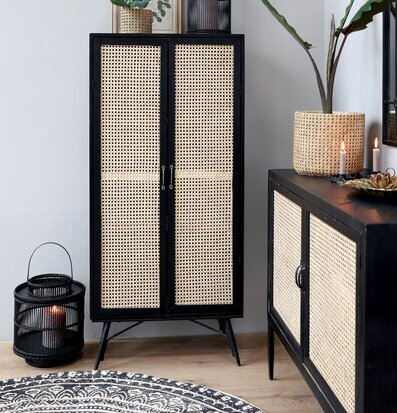 Lanterna Bambu Antique Black från Chic Antique i två storlekar