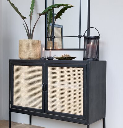 Lanterna Bambu Small Chic Antique Lanternor