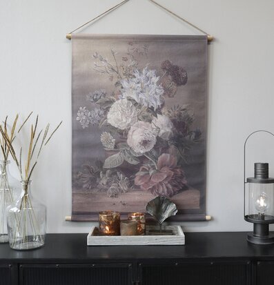 Väggdekoration Franskt Blomsterprint från Chic Antique