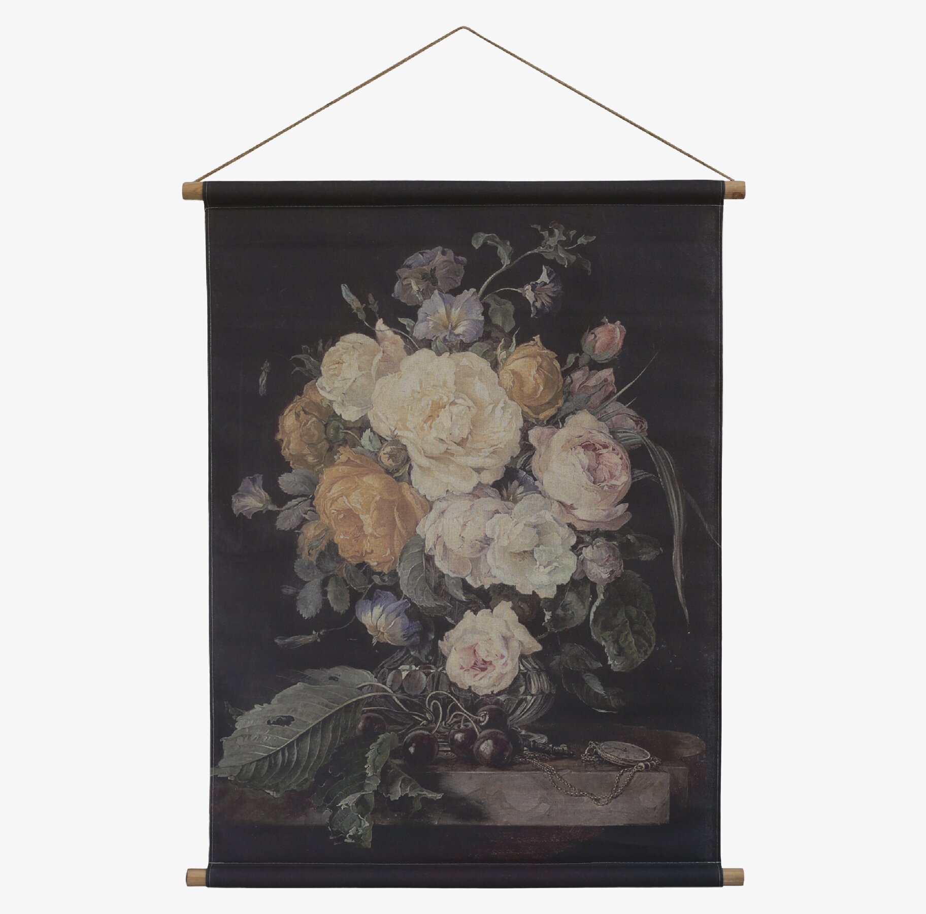 Väggdekoration Franskt Blomsterprint från Chic Antique