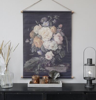Väggdekoration Franskt Blomsterprint från Chic Antique