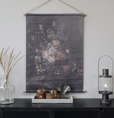 Väggdekoration Franskt Blomsterprint från Chic Antique
