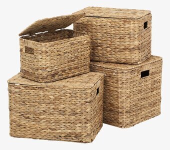 Förvaringskorg Med Lock från Dixie i olika storlekar