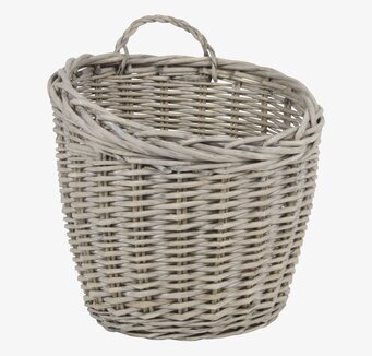 Väggkorg Vide från IB Laursen i robust flätad rotting