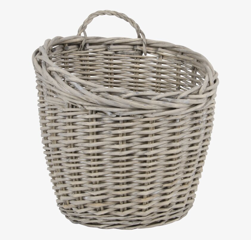 Väggkorg Vide från IB Laursen i robust flätad rotting