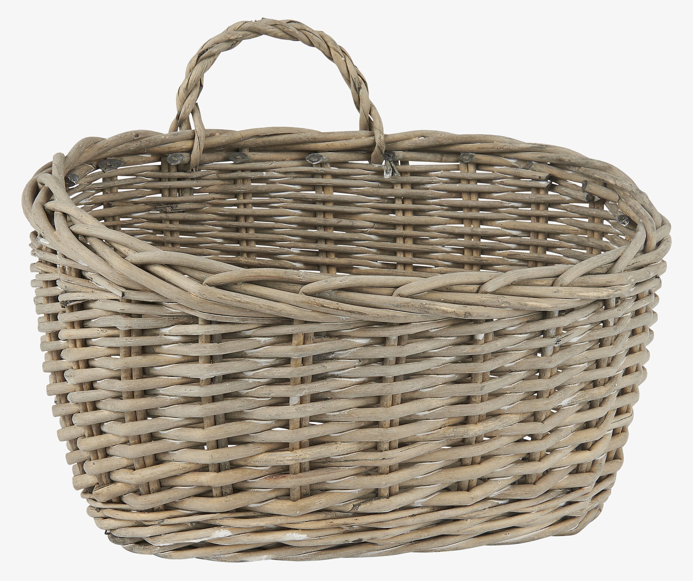 Väggkorg Oval Vide från IB Laursen i naturlig videflätning