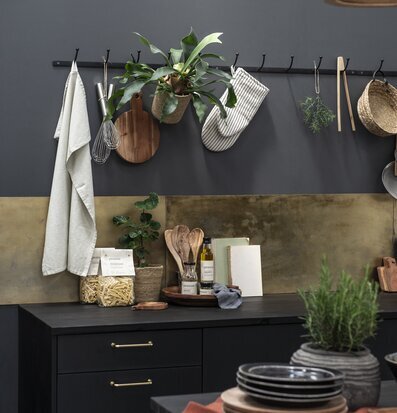 Fat/Bricka Oljad Akacia Large IB Laursen Övrig prydnad/dekoration för inredning innemiljö