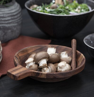 Fat/Bricka Oljad Akacia Small IB Laursen Övrig prydnad/dekoration för inredning innemiljö