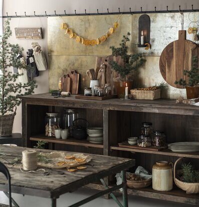 Skärbräda Hjärta Akacia Large från IB Laursen i köksmiljö