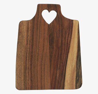 Skärbräda Hjärta Akacia Small från IB Laursen i akaciaträ