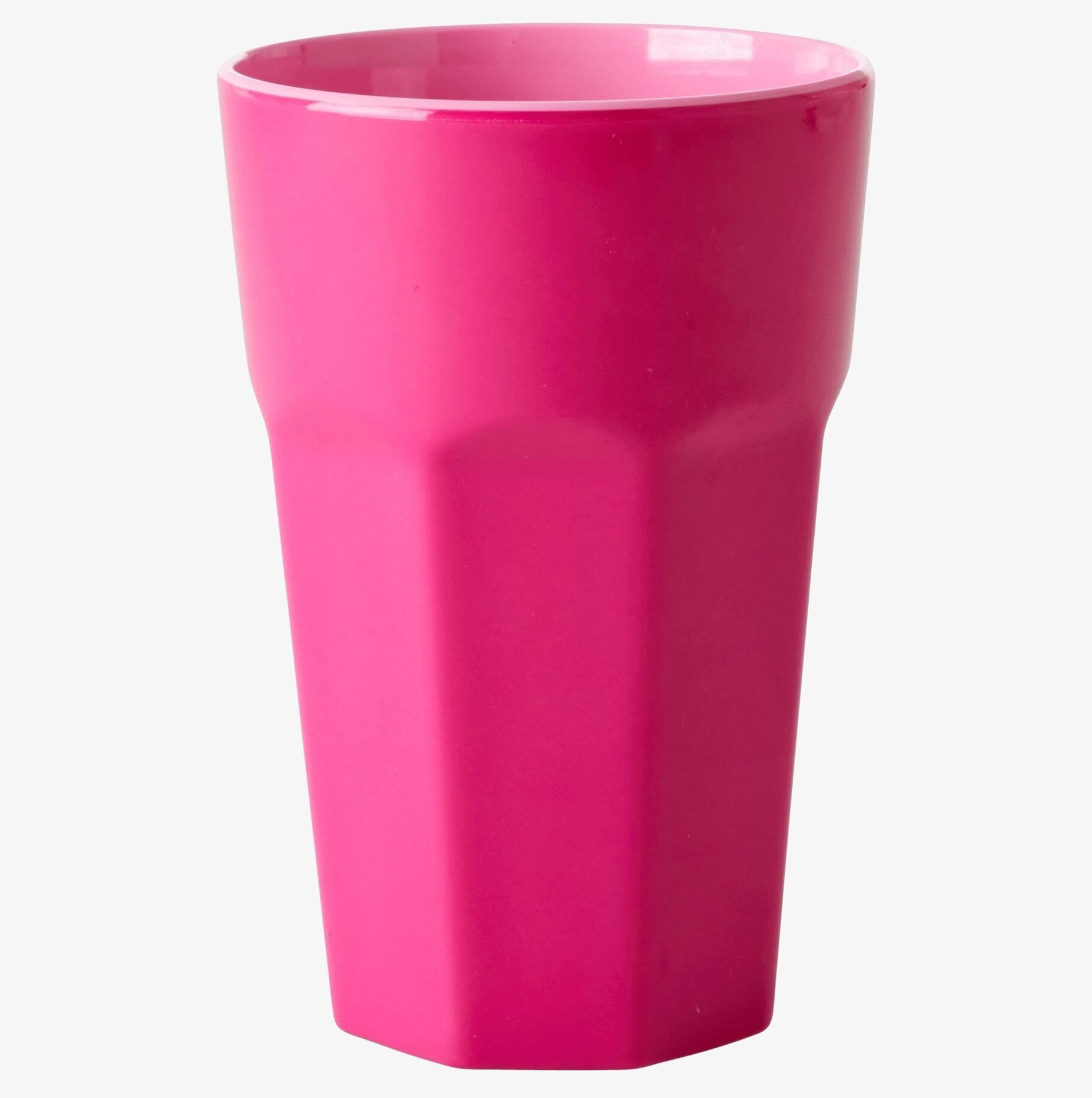 Bild av en stilfull och färgglad mugg i fuchsiafärg