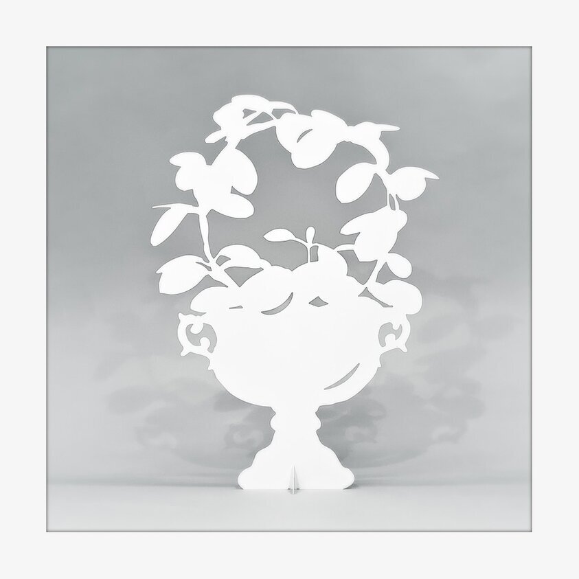 #ÄlskaPlåt Porslinsblomma Stor Vit från varumärket Älskaplåt