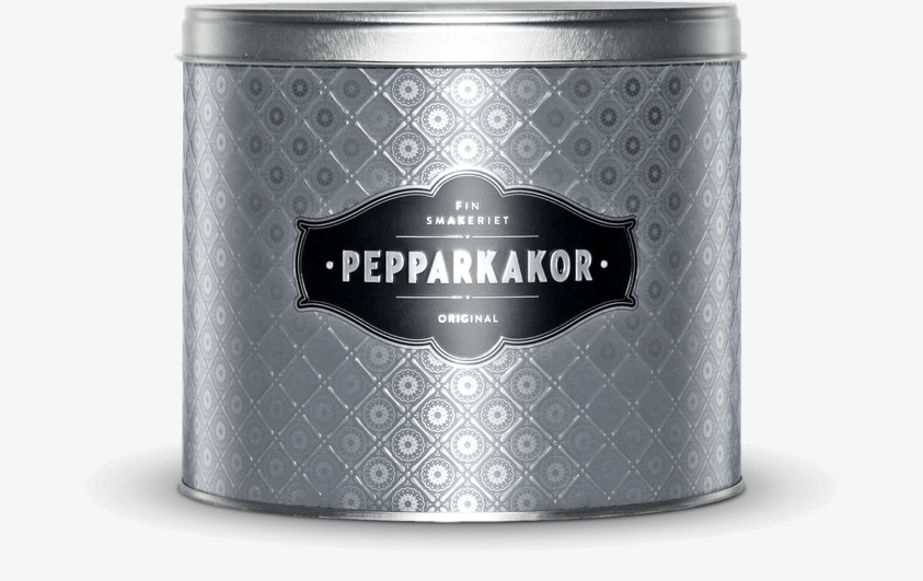 Pepparkakor Matt Grafitgrå 430 G från Finsmakeriet