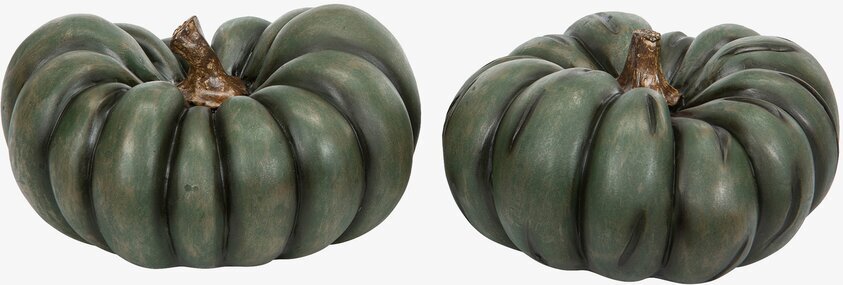 Pumpa Grön Poly från A Lot Decoration mot vit bakgrund