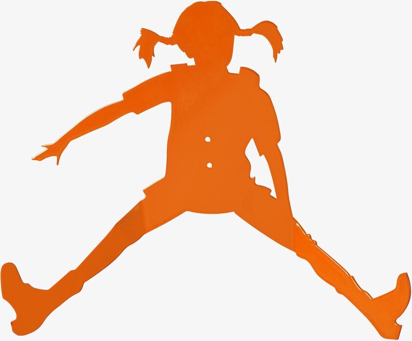 Hängare Pippi Orange från Pluto Produkter i metall, orange