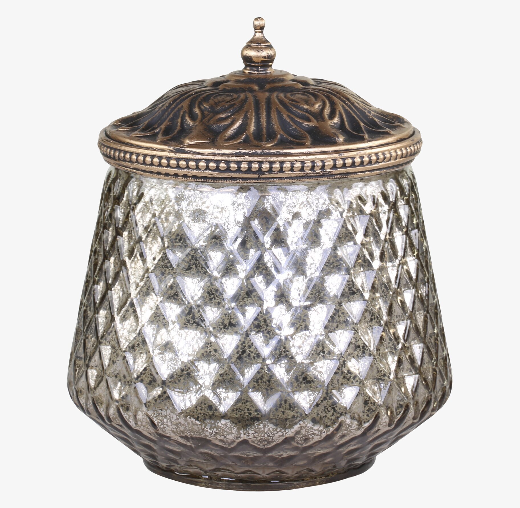 Förvaringsburk Med Pärlkant Liten från Chic Antique