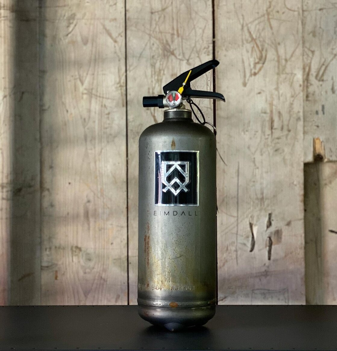 Brandsläckare 2 Kg Matt Grå Eimdall med stilren design