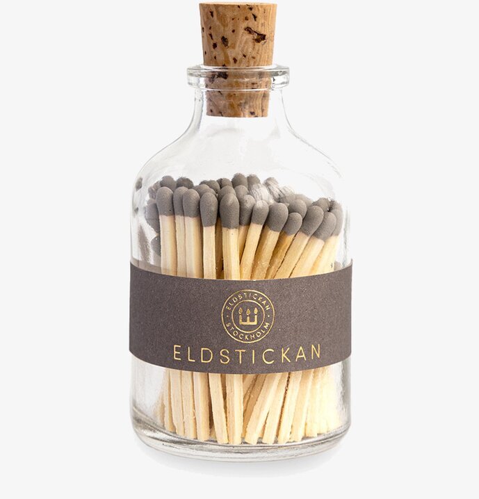 Tändstickor Liten Rund Klassisk Aska från Eldstickan