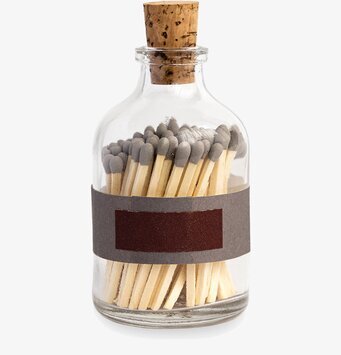 Tändstickor Liten Rund Klassisk Aska från Eldstickan