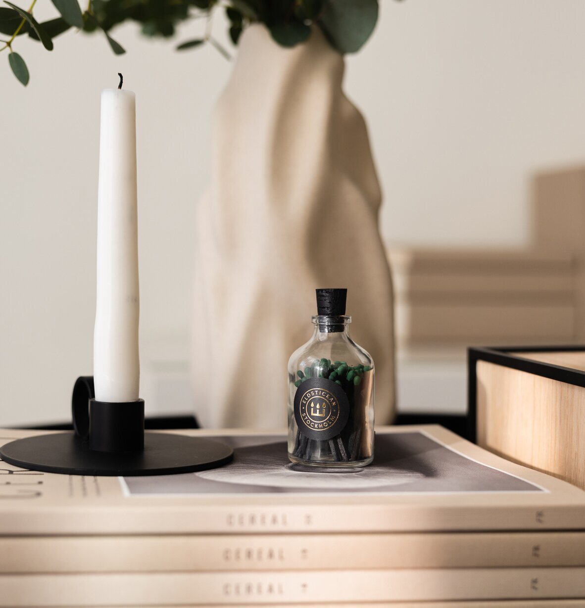 Tändstickor Liten Rund Klassisk Skymning från Eldstickan