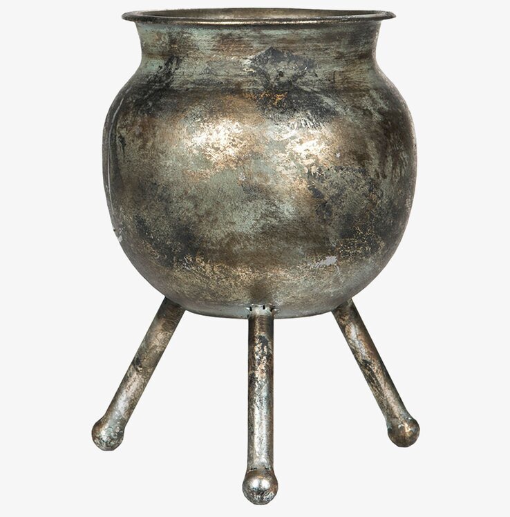 Kruka Ben Gammeldags Brun från A Lot Decoration på tre ben