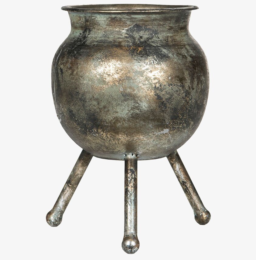 Kruka Ben Gammeldags Brun från A Lot Decoration på tre ben