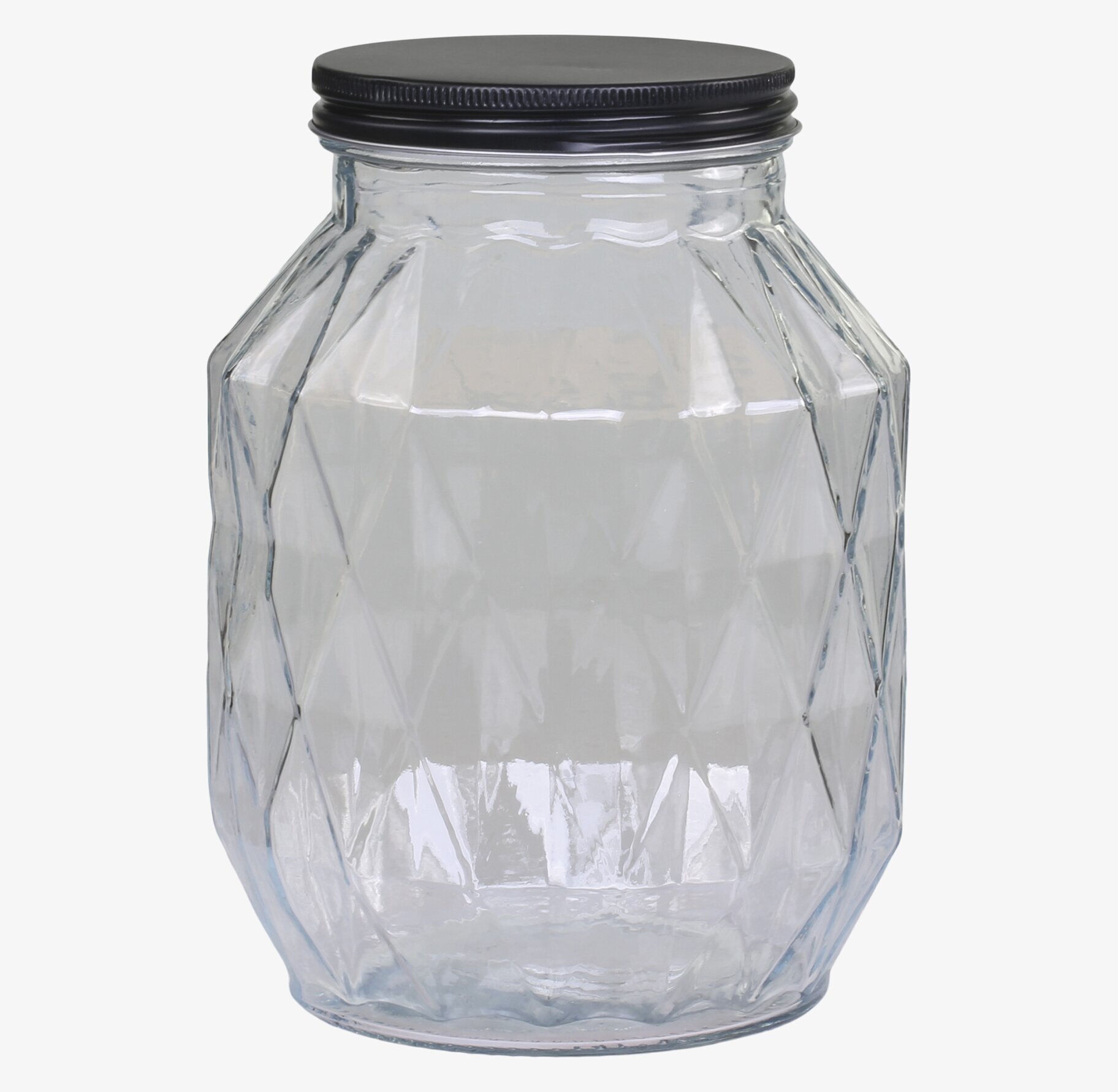 Glasburk Diamant L från Chic Antique med fasetterat glas