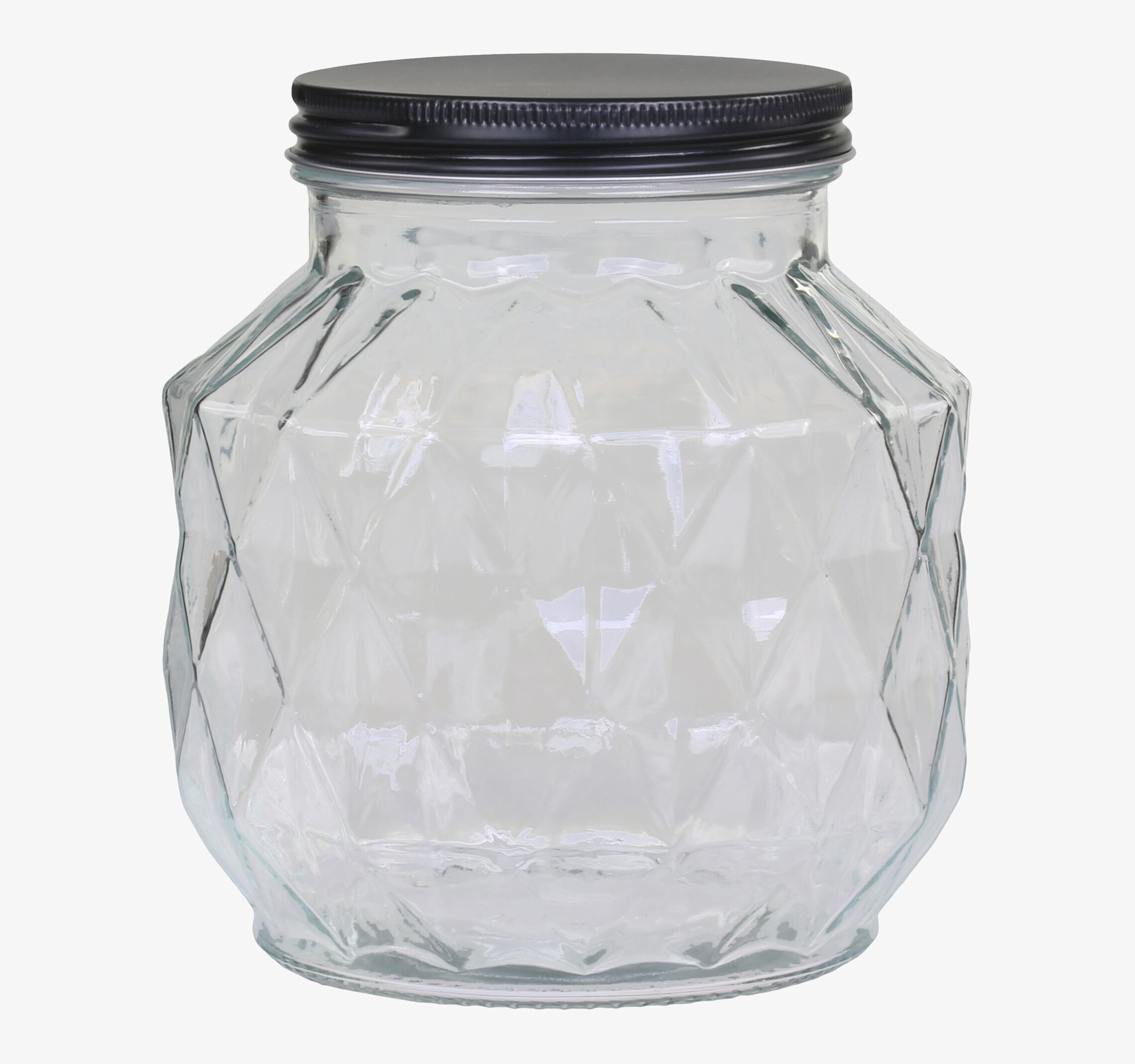 Glasburk Diamant M från Chic Antique med geometriskt mönster