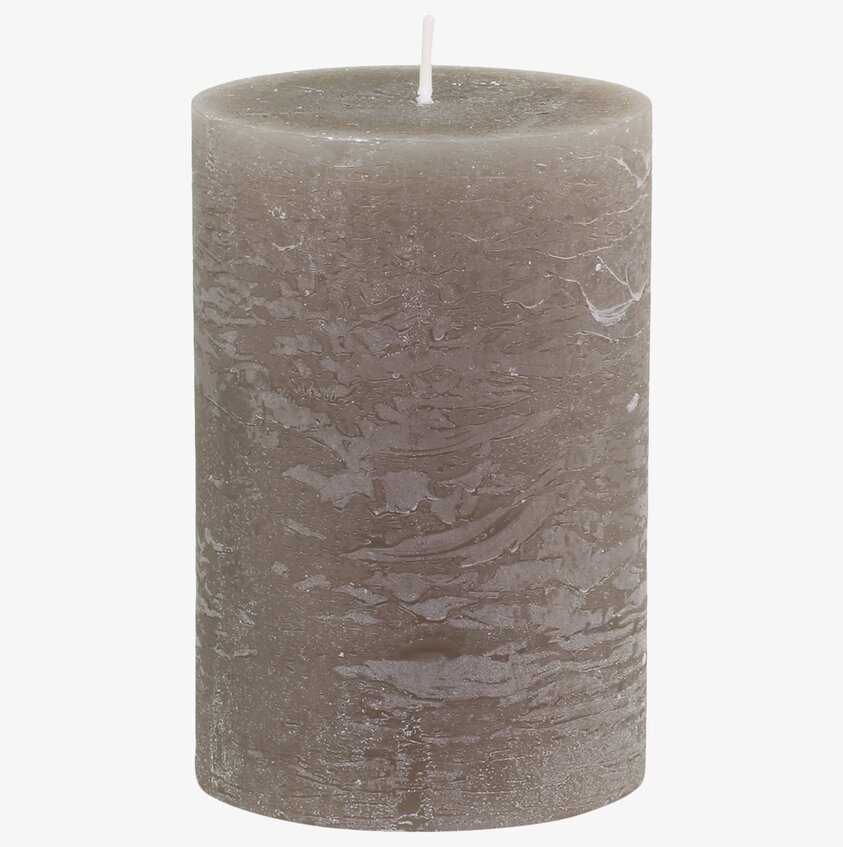 Blockljus Rustik Lin från Chic Antique med rustik yta